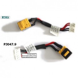 שקע טעינה למחשב נייד אייסר כולל כבל PJ047.9 - ACER 65W DC JACK Cable - 50.4T335.001 - 1 - 