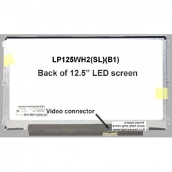 החלפת מסך למחשב נייד LG LP125WH2-SLB1 LCD screen 12.5 inch LED 1366x768 WXGA HD - 1 - 