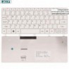 מקלדת למחשב נייד עברית לאייסר צבע לבן Acer Aspire One 532H D255 D260 Laptop Keyboard V111102BS1 , PK130AE3A05