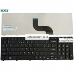 החלפת מקלדת למחשב נייד אייסר Acer Aspire 5745 5750 5750G 5750Z Laptop keyboard 9J.N1H82.01D , 9J.N1H82.K1D