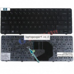 מקלדת לוח מקשים להחלפה במחשב נייד HP 430 630 630s US BLACK Keyboard - 646125-001 , 646125-BB1 - 1 - 