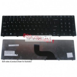 החלפת מקלדת למחשב נייד אייסר Acer Aspire 5733 5733Z 5750Z - Laptop Keyboard Black - 9J.N1H82.01D, 9J.N1H82.K1D
