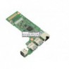 כרטיס שקע טעינה לנייד דל כולל יציאות יו.אס.בי Dell Vostro 3350 DC Power Jack / USB / RJ-45 IO Circuit Board - No WWAN - 4V26W