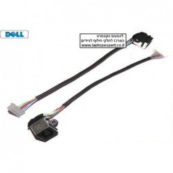 שקע טעינה למחשב נייד כולל כבל דל Dell XPS 15 L501X L502X L701X L702X  DDGM6BPB00 DC Jack XFT6Y - 1 - 