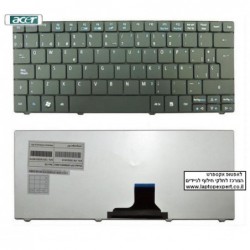 החלפת מקלדת למחשב נייד אייסר Acer Aspire One 521 , 751 , 751H , ZA3 , 1410 , 1810T Laptop Keyboard AEZA3E00020 9Z.N3C82.20U - 2 