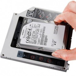 מגירה דיסק קשיח במקום צורב למחשב נייד ומחשב אפל מקבוק SSD Hard Drive Caddy for Apple MacBook 9.5 - 1 - 
