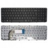 מקלדת למחשב נייד HP 250 G3 , 255 G3, 256 G3 keyboard black NO Frame- UK English