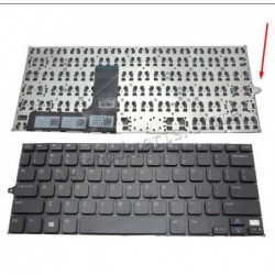 מקלדת למחשב נייד דל DELL Inspiron 11 3147 3148 US Keyboard NO Frame Black - 1 - 
