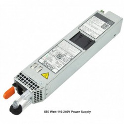 ספק כוח לשרת DELL 0RYMG6 550 WATT COMPATIBILITY:  POWEREDGE R420 R620 R720 R720XD - 1 - 