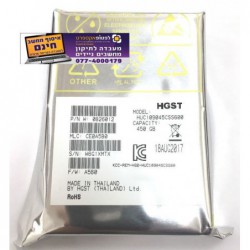דיסק קשיח לשרת Hitachi GST Ultrastar C10K900 HUC109045CSS600 (0B26012) 450GB 10000 RPM 64MB - 1 - 