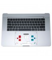 החלפת תושבת עליונה כולל מקלדת למקבוק MacBook Pro 15" A1990 2018 2019 Topcase + Keyboard